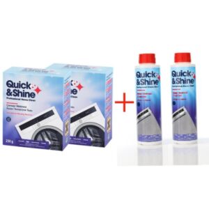 2+2 4lü Set 2 Çamaşır Makinesi Kazan Temizleme Toz - 2 Bulaşık Makinesi Sıvı Temizleyici