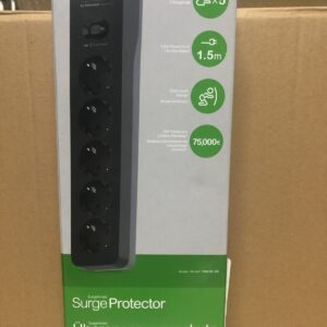 Schneider Beşli Akım Korumalı Priz Siyah 16000a Ve Bulaşık Makinesi Kokusu