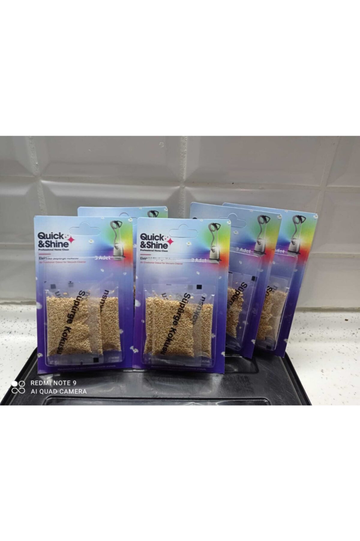 Quıck&shıne Elektrik Süpürge Kokusu 5 Li Ekonomik Paket