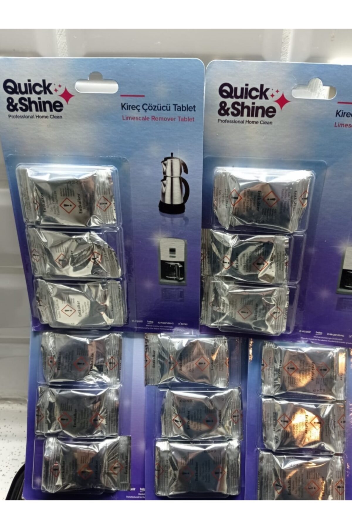 Quıck&shıne Kireç Çözücü Tablet 5 Li Ekonomik
