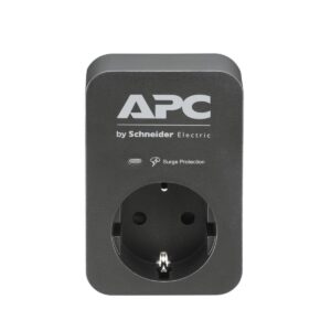 Apc By Tekli Akım Korumalı Priz Siyah Pme1wb-gr