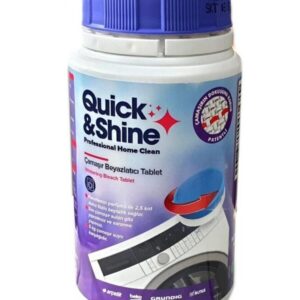 Quick Shine Çamaşır Beyazlatıcı Tablet 32 Adet (çivit Özellikli)