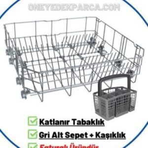 9251 Xx Bulaşık Makinesi Alt Sepet (gri)