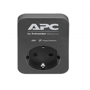 Electric Apc Tekli Akım Korumalı Priz Gri Pme1wb-gri