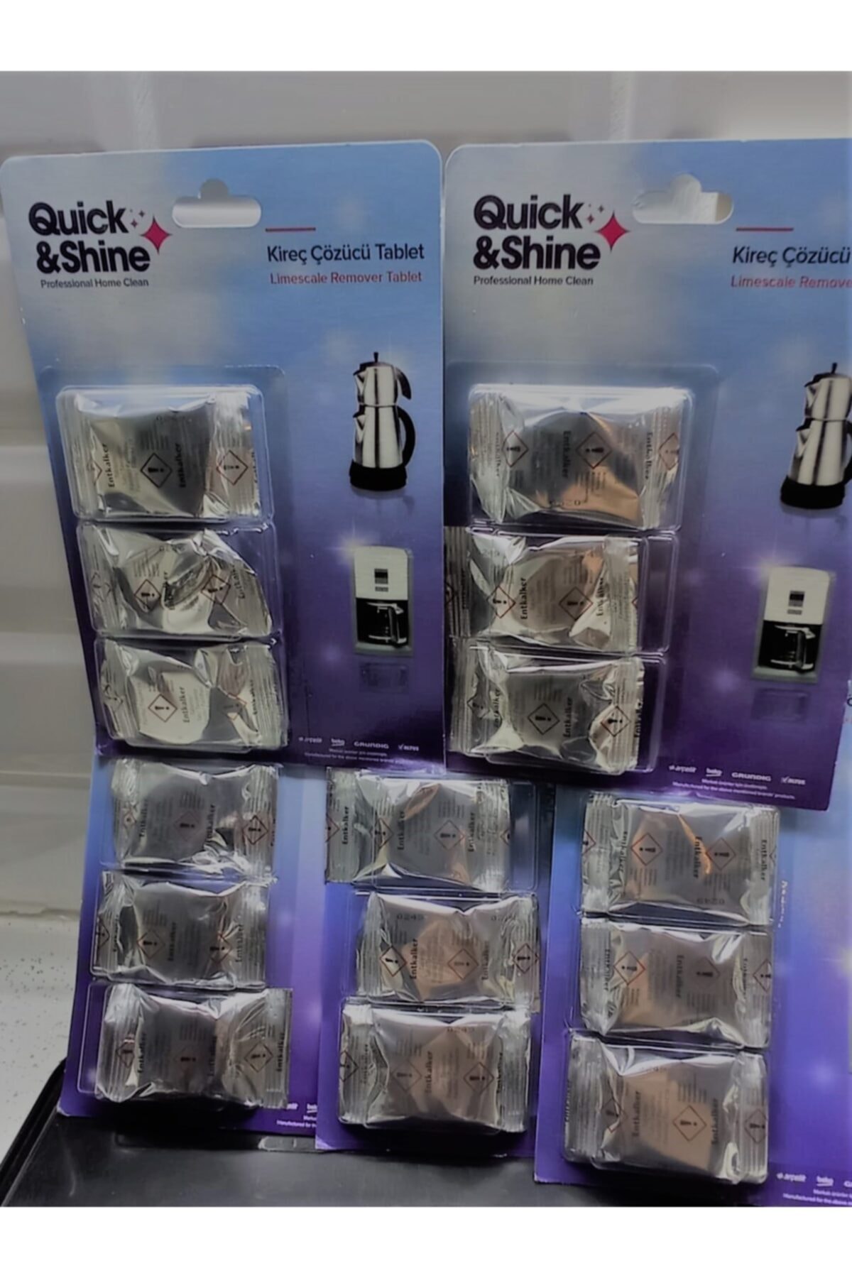 Quick&Shine - Quıck&shıne Kireç Çözücü Tablet 5 Li Ekonomik - ARC0041 - Görsel 2